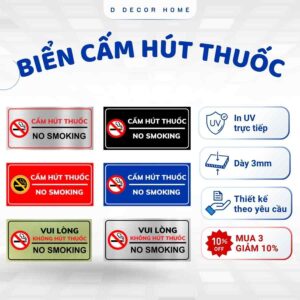Biển Cấm Hút Thuốc